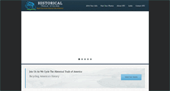 Desktop Screenshot of historicaltrailscycling.com
