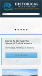 Mobile Screenshot of historicaltrailscycling.com